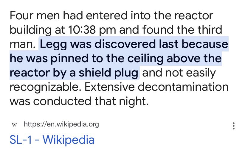 SL-1 Reactor Explosion: Victim Found Hanging from Ceiling!