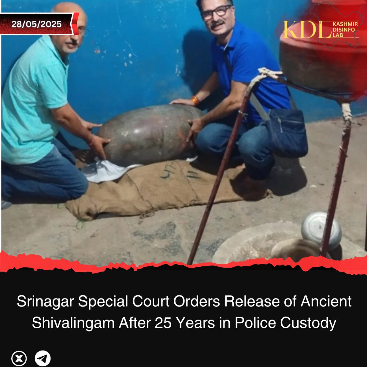 Shivling Released After 25 Years: A Sacred Controversy Erupts!