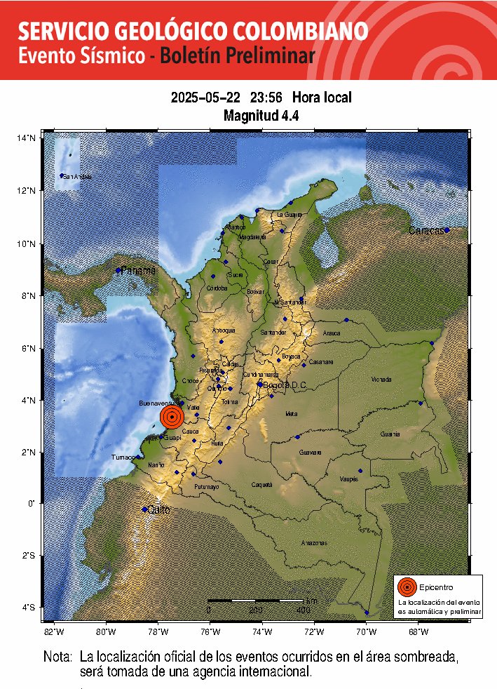 Shocking 4.4 Magnitude Quake Rocks Colombia: Panic Ensues!
