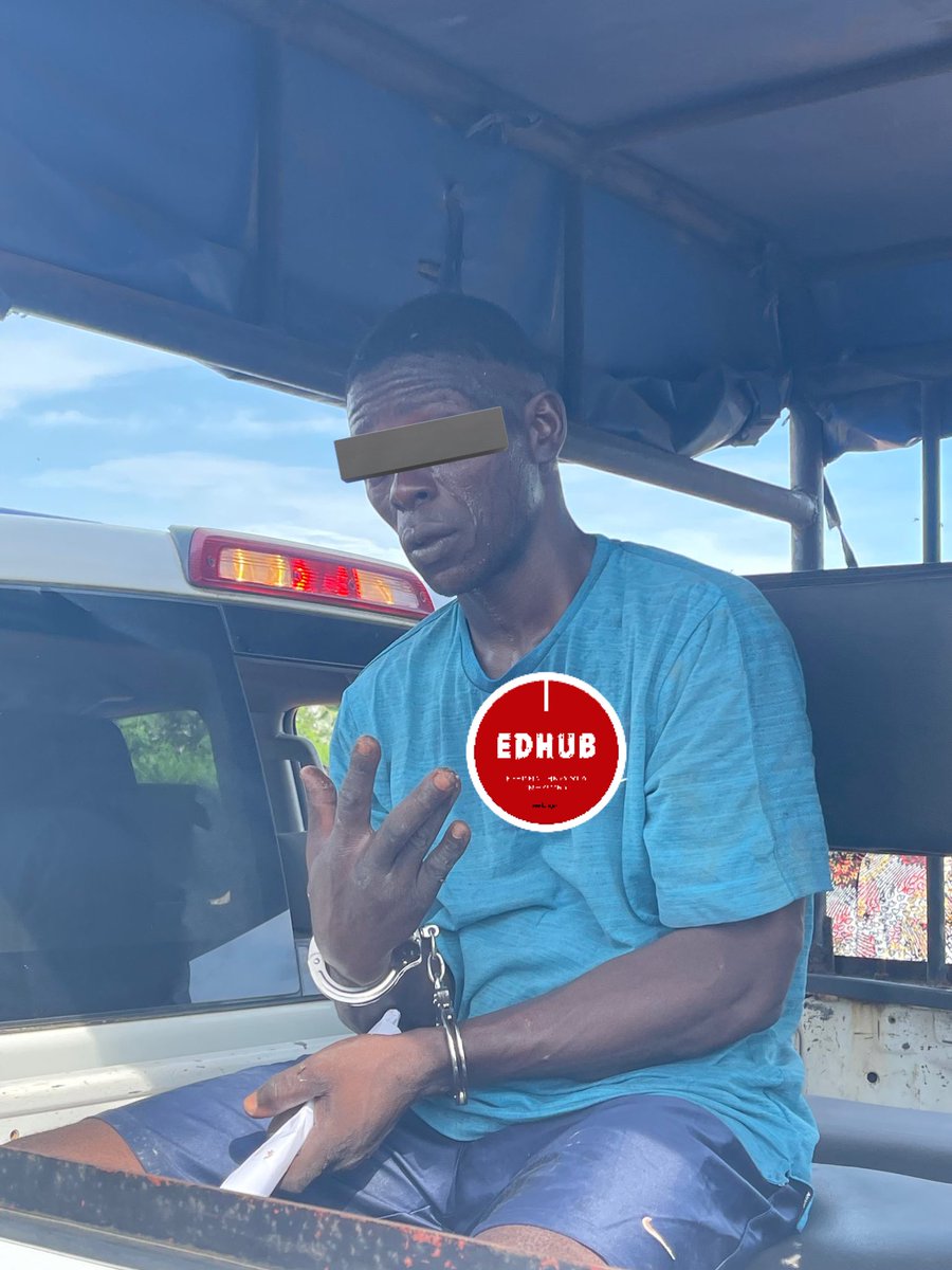Shocking Arrest: Man Roams with Human Head in Tema!