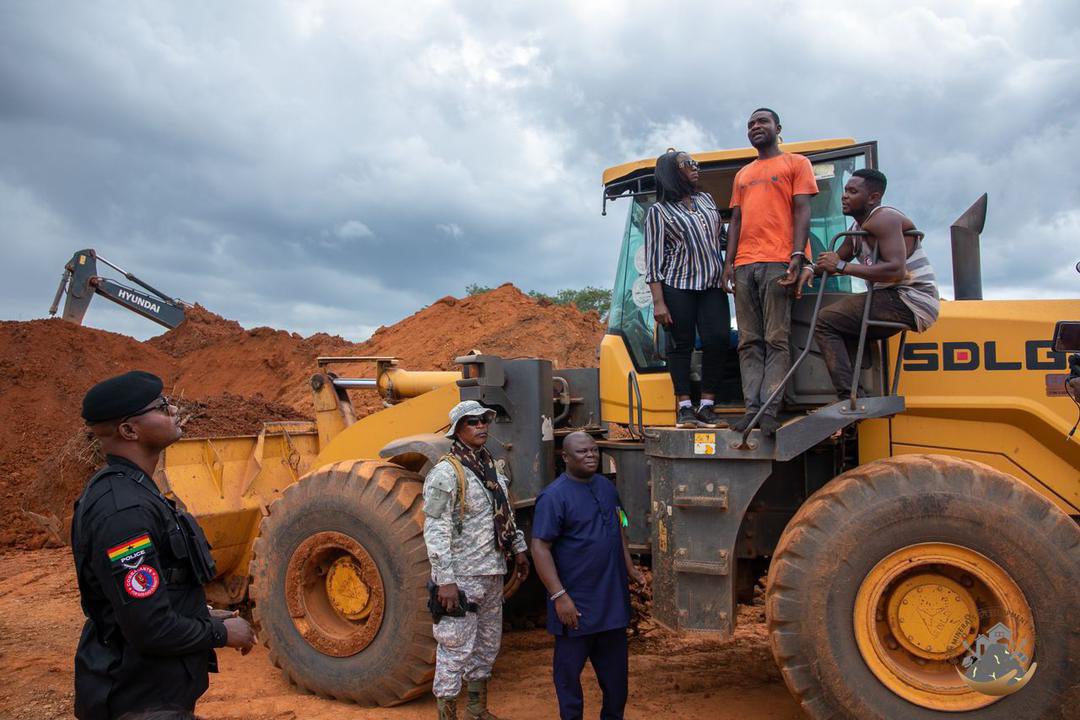 Shocking Arrests: Top Officials Crack Down on Galamsey Near School!