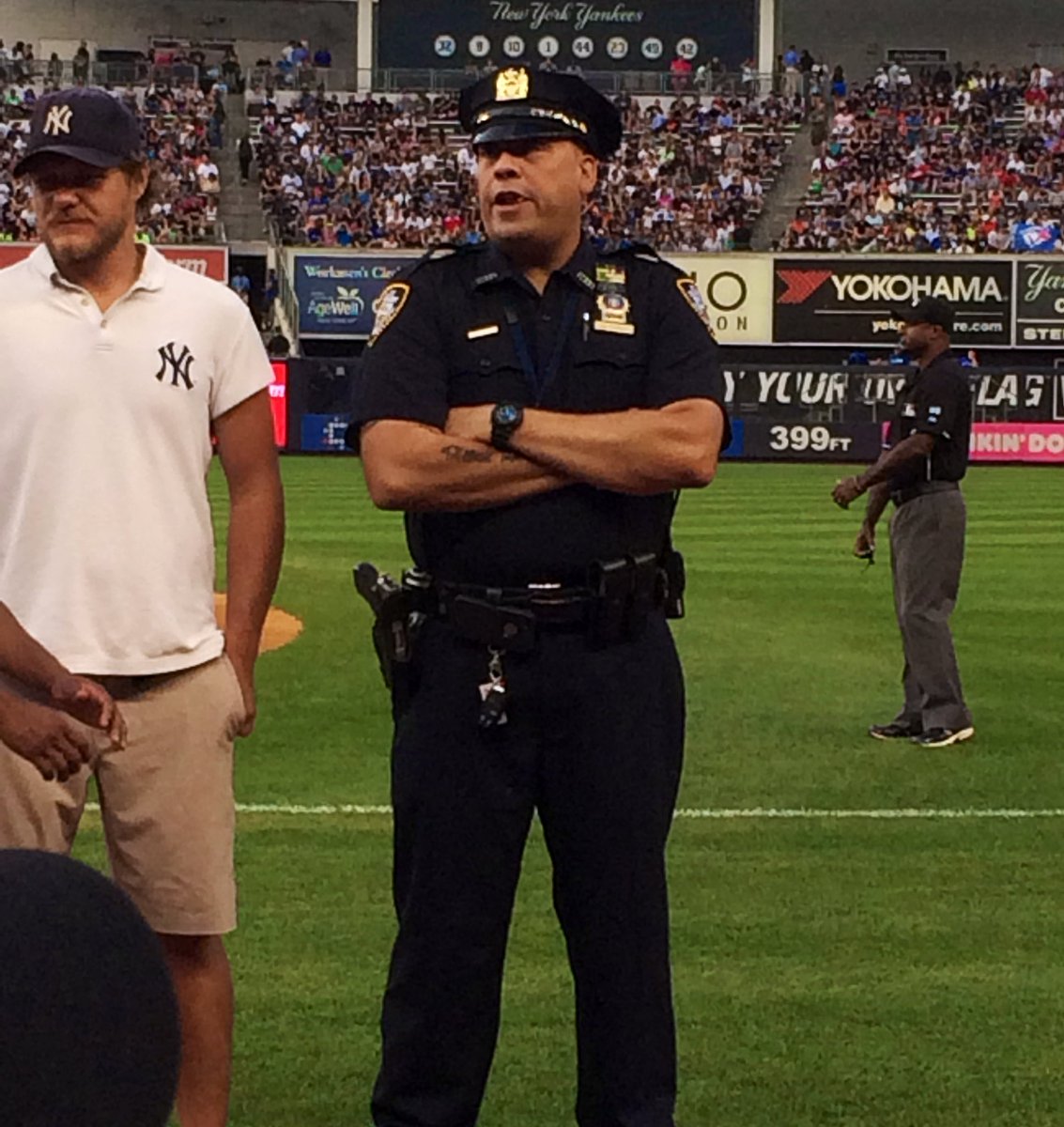 Shocking Twist: Ex-Cop's Yankees Photo Sparks Major Scandal!