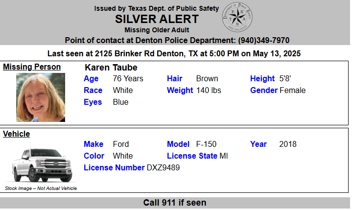 Silver Alert Issued: Missing Denton Woman Sparks Outrage!