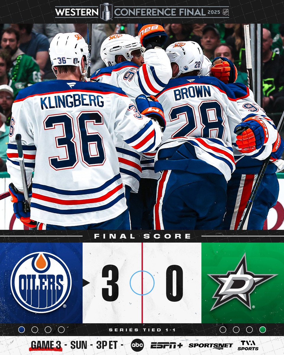 Stanley Cup Series Tied: Dallas vs. Edmonton Sparks Outrage!