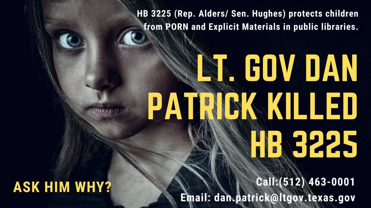 🚨 Texas GOP's Shocking Move: No Vote on Kid Porn Protection Bill!