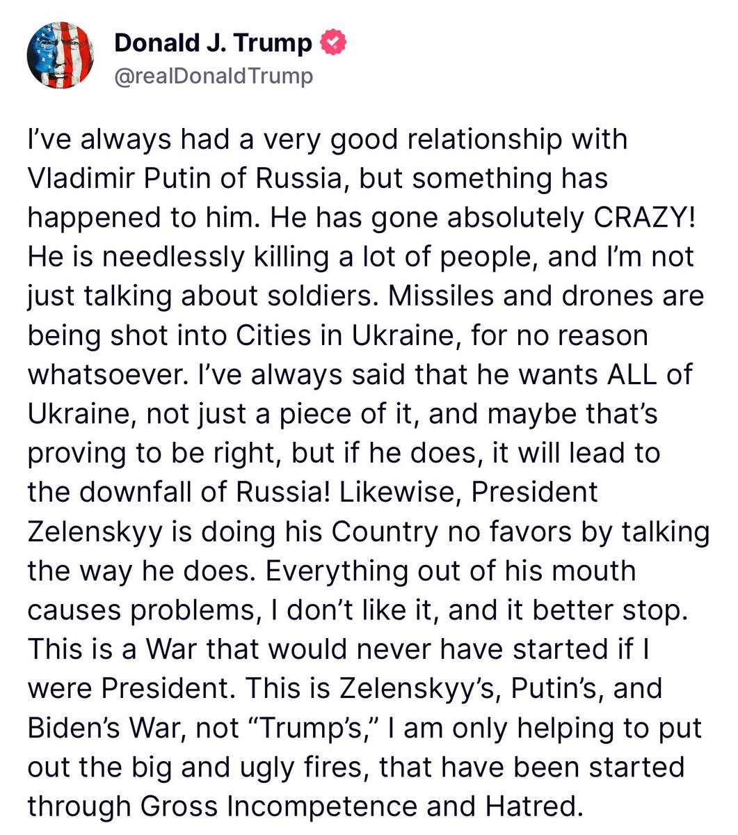 Trump Shocks Globally: Putin's Actions Are "Needless Killings"