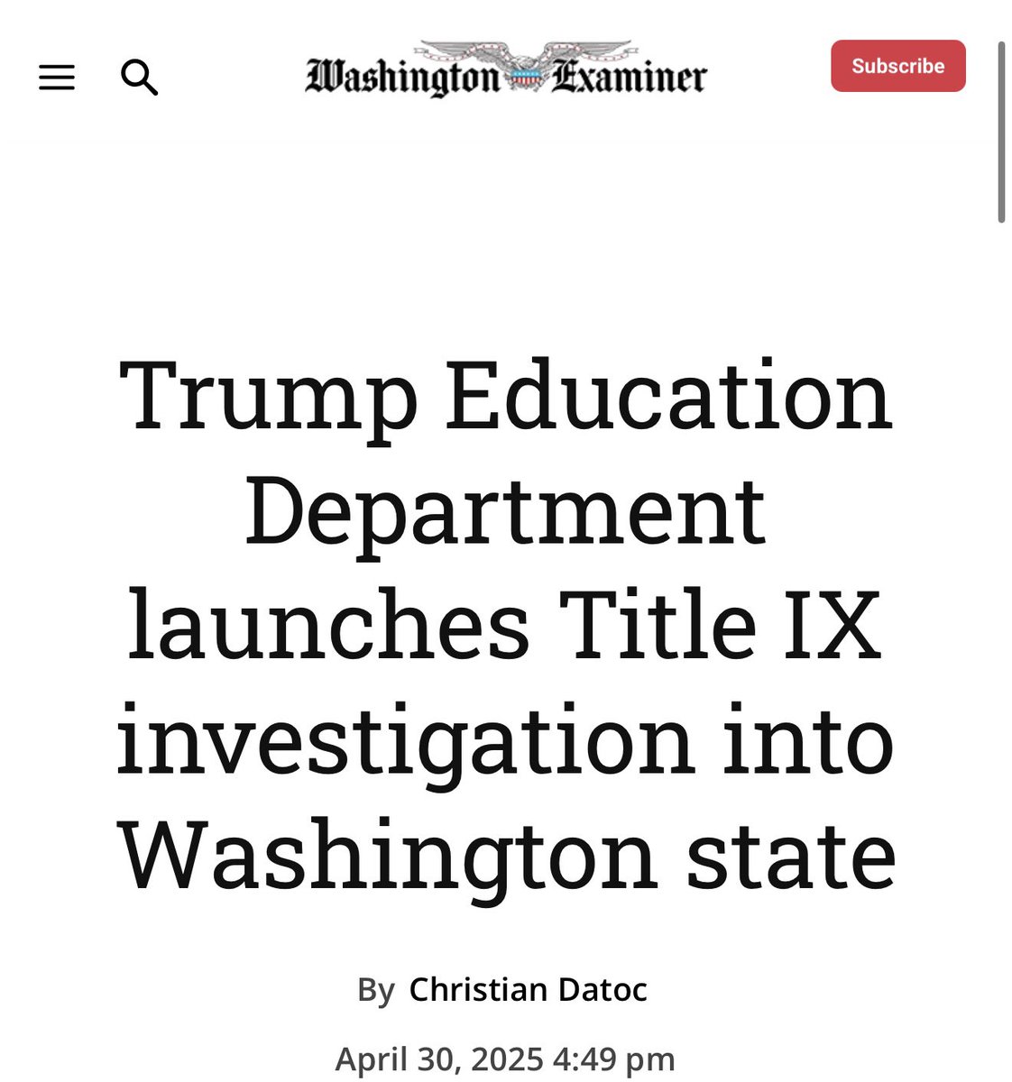 Trump's Education Dept. Launches Controversial Title IX Probe!