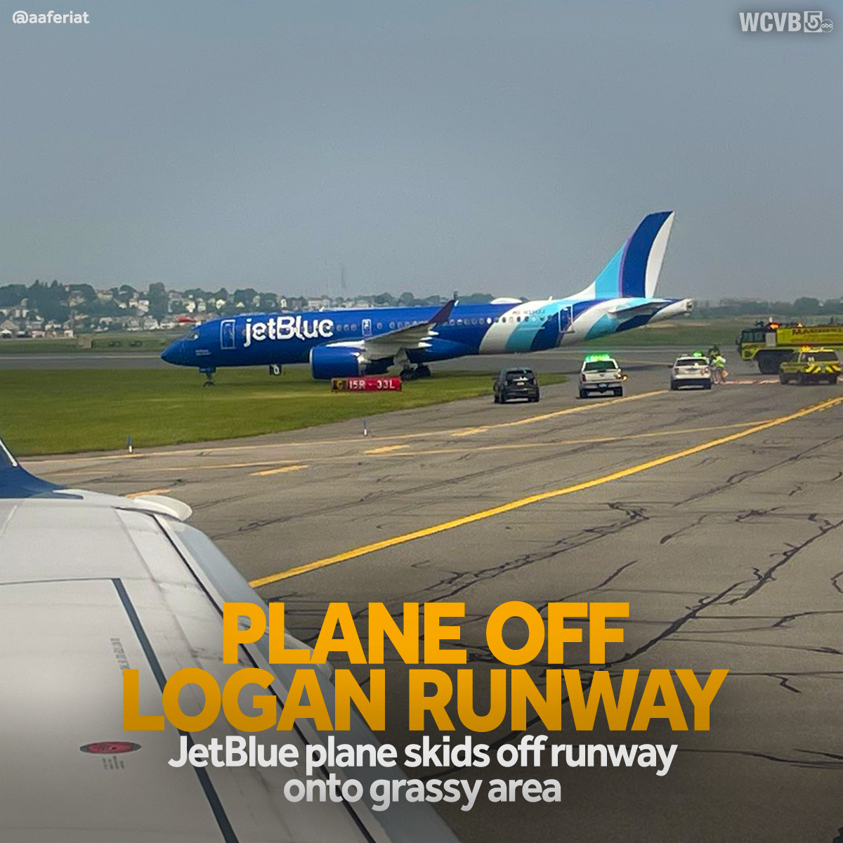 JetBlue Plane Skids Off Runway at Logan: Chaos Ensues!