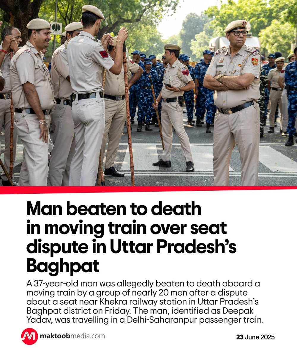 20 Men Brutally Beat Man to Death on Train Over Seat Dispute!