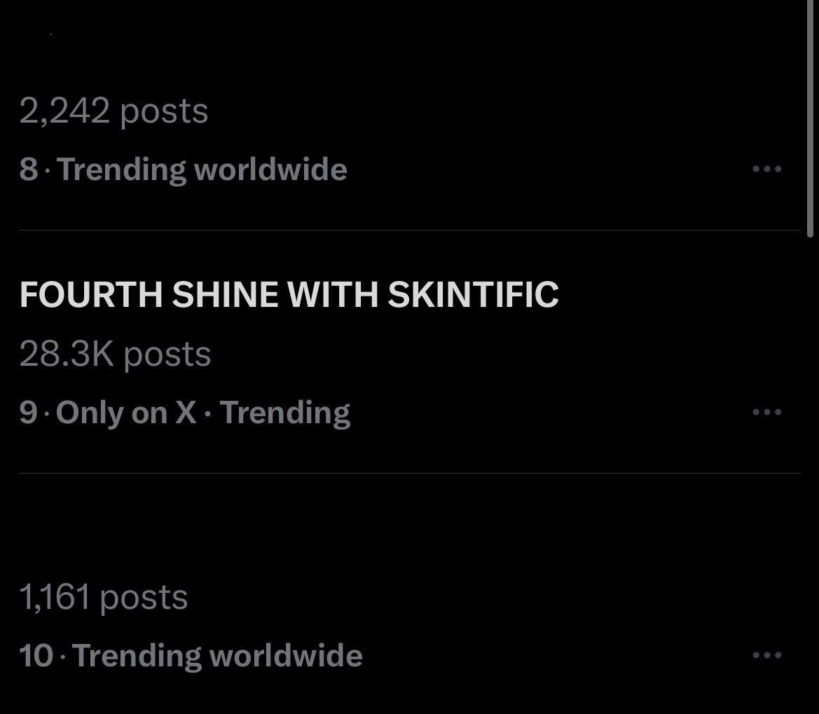 ALERT! SKINTIFIC & FOURTH Spark Outrage, Trend No. 9 Explodes! ❤️‍🔥