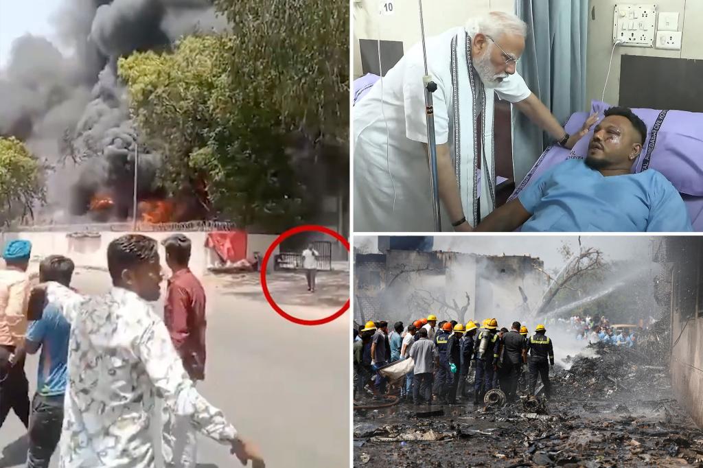 Air India Plane Explosion: Sole Survivor Walks Away Unscathed!