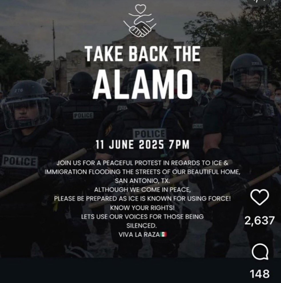 Alamo Under Siege: Protesters Clash Over Control of Historic Site