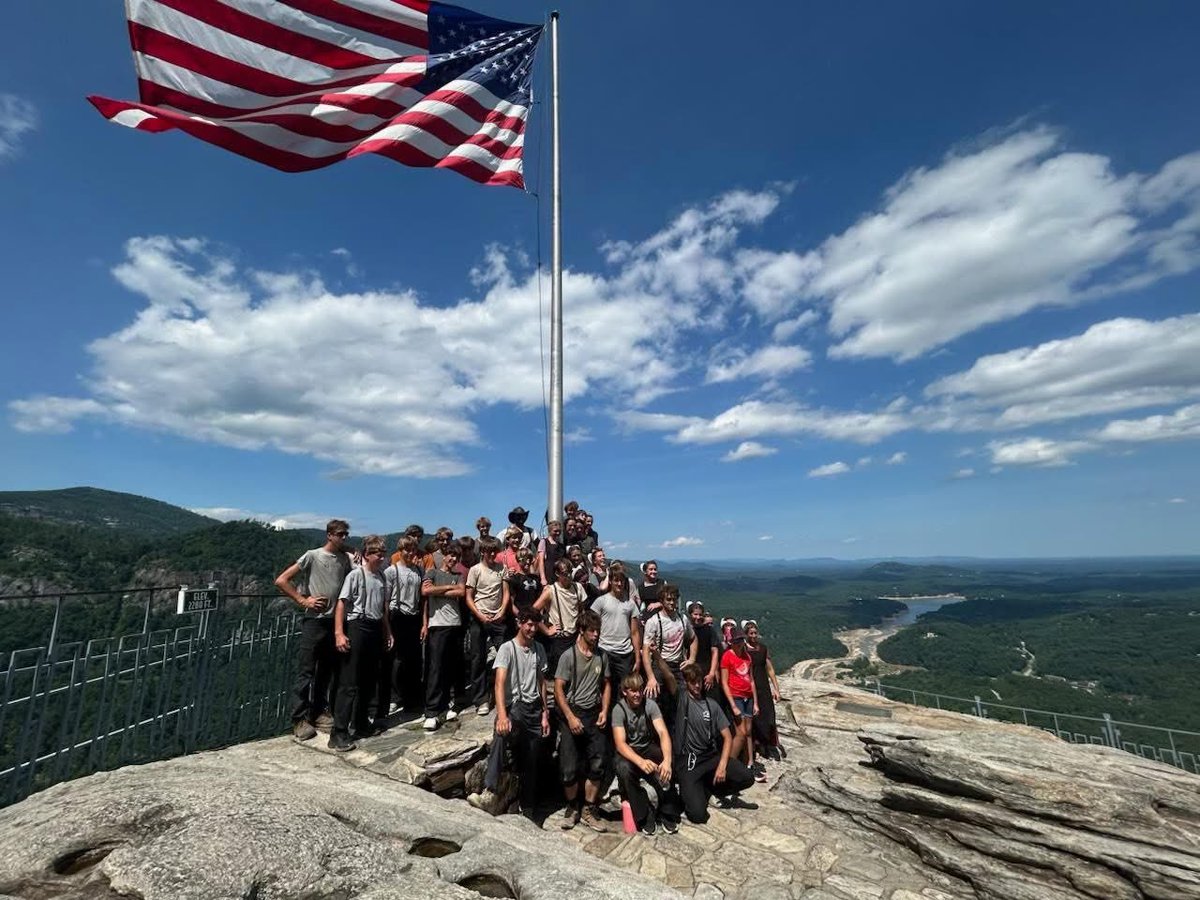 Amish First to Access Chimney Rock After Hurricane Recovery!