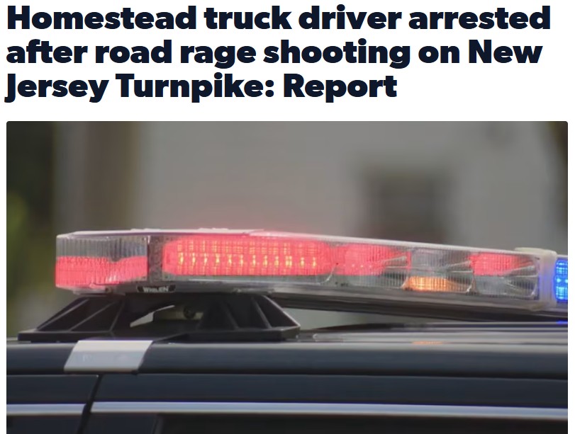 Another Trucker Shooting: Road Rage Erupts on NJ Turnpike!