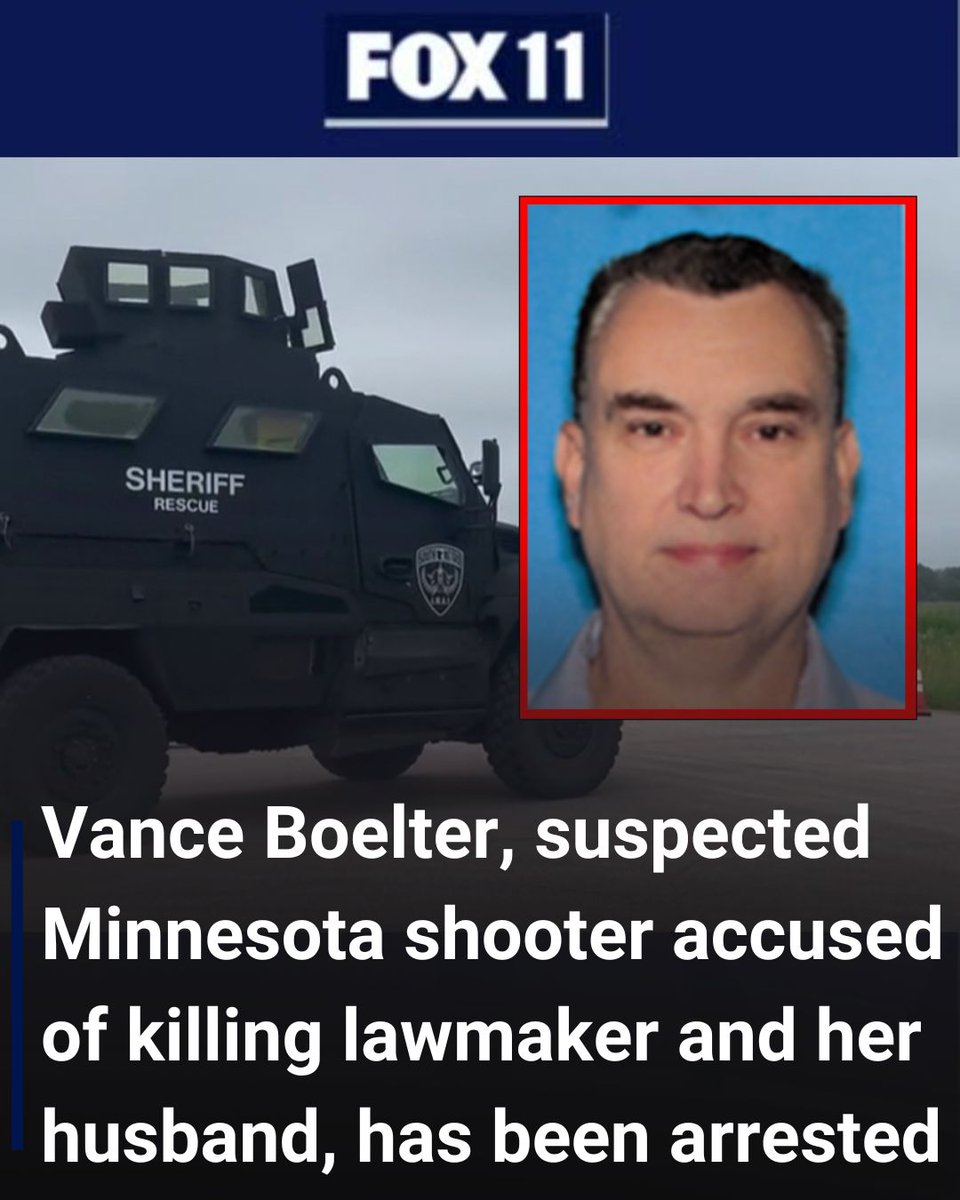 Arrest Made: Minnesota Shooter Allegedly Kills Lawmaker and Spouse
