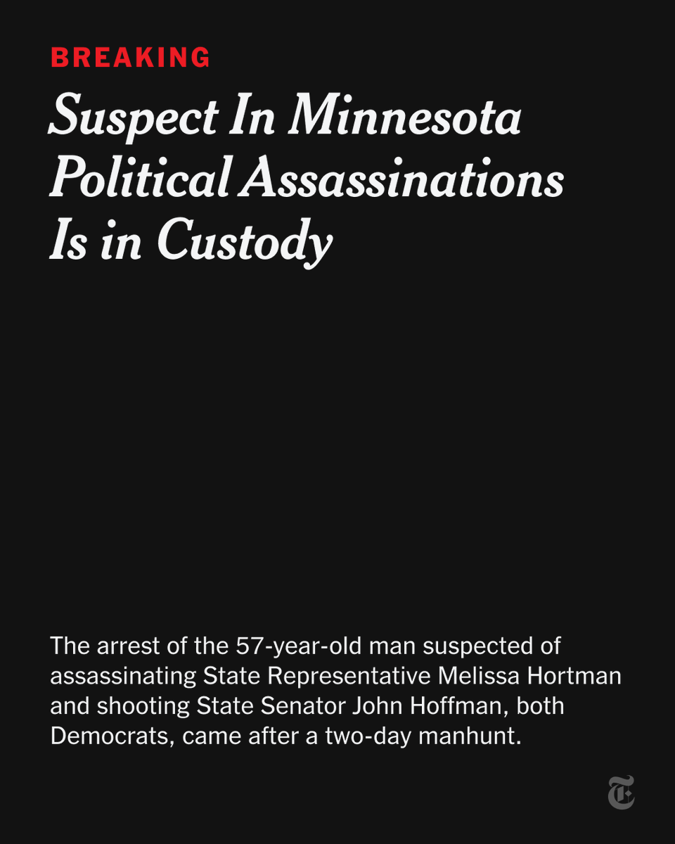 Assassin of Minnesota Lawmaker Captured After Chaotic Manhunt!