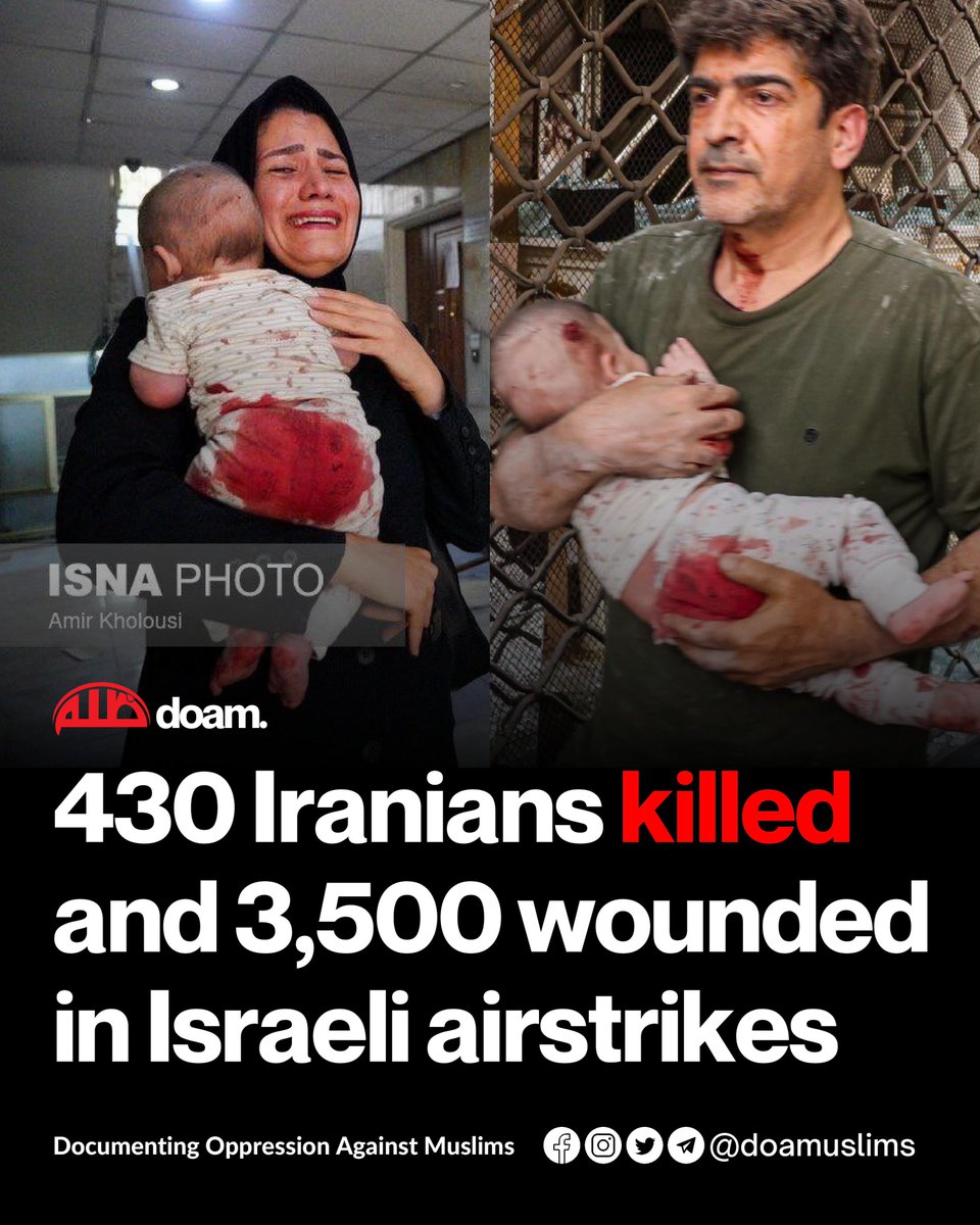 At Least 430 Iranian Civilians Dead Amid Escalating Conflict
