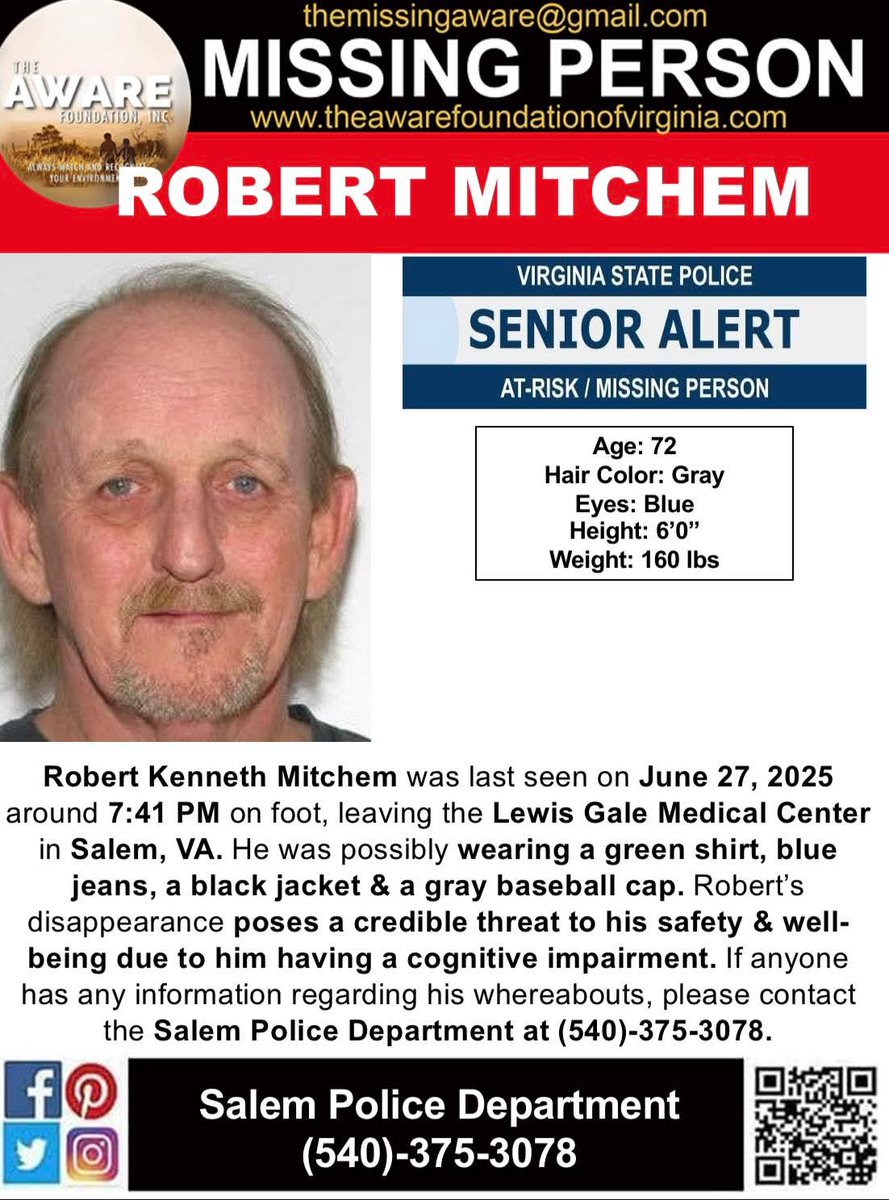 BREAKING: 72-Year-Old Missing in Salem Sparks Outrage!