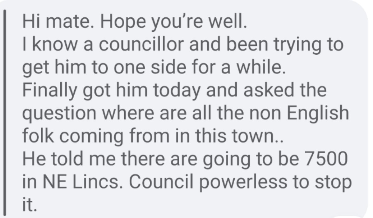 🚨 BREAKING: 7500 Migrants Heading to North East Lincolnshire!  
Council Helpless as 'Fair Share' Policy Sparks Outrage!