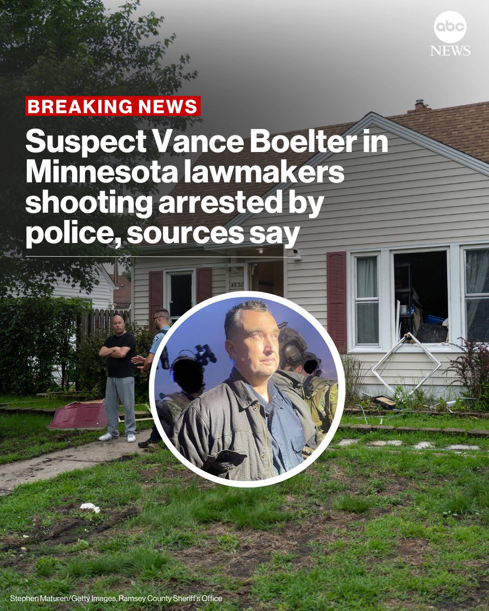 BREAKING: Arrest Made in Shocking Minnesota Lawmaker Shootings