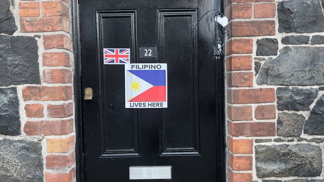 🚨BREAKING: Ballymena Residents Mark Doors by Nationality!
