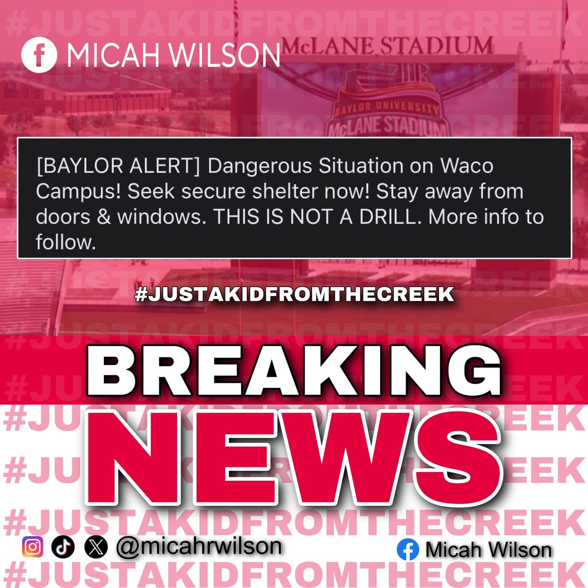BREAKING: Baylor University Emergency Alert Sparks Chaos!  
Find Shelter Now! What’s Really Happening on Campus?