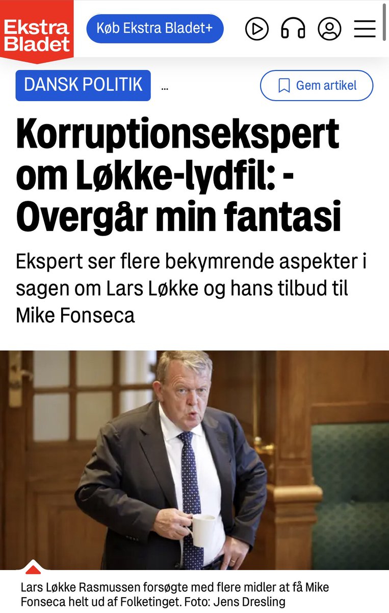 💥BREAKING: Danish Foreign Minister Caught in Bribery Scandal!💥