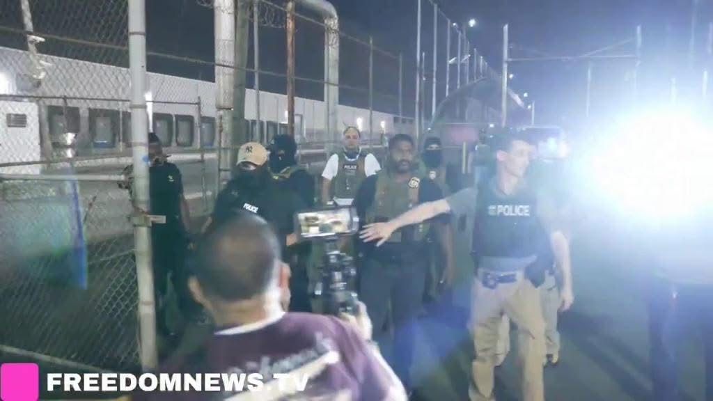BREAKING: ESCAPE! 9 Illegals Flee Newark ICE Amid Riot Chaos!
