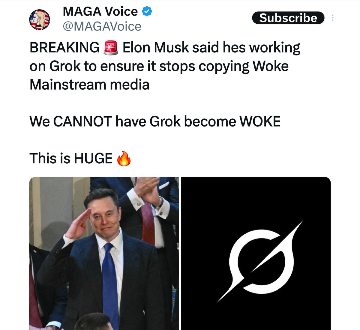 BREAKING: Elon Musk's Grok to Spread MAGA Lies, Censor Truths!