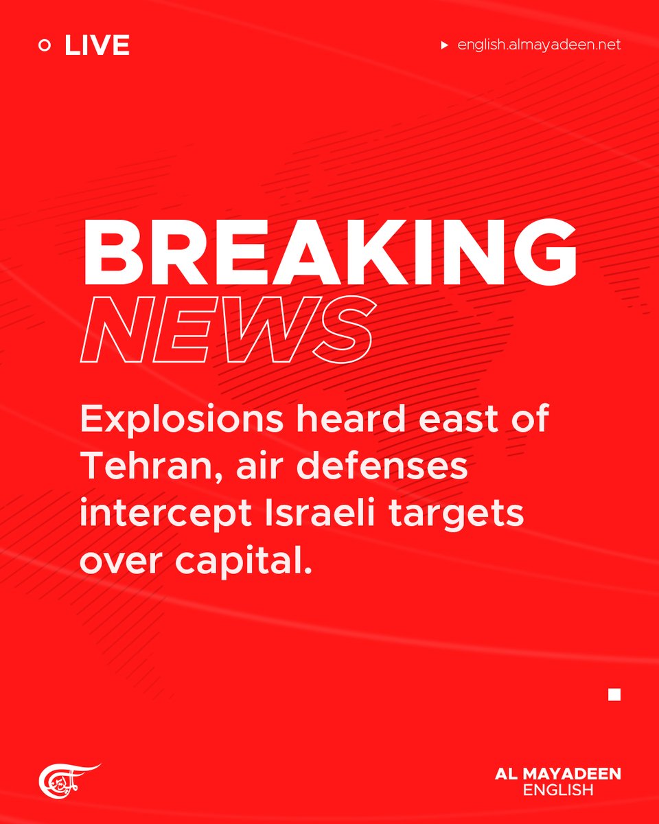 BREAKING: Explosions Rock Tehran as Israeli Targets Intercepted!