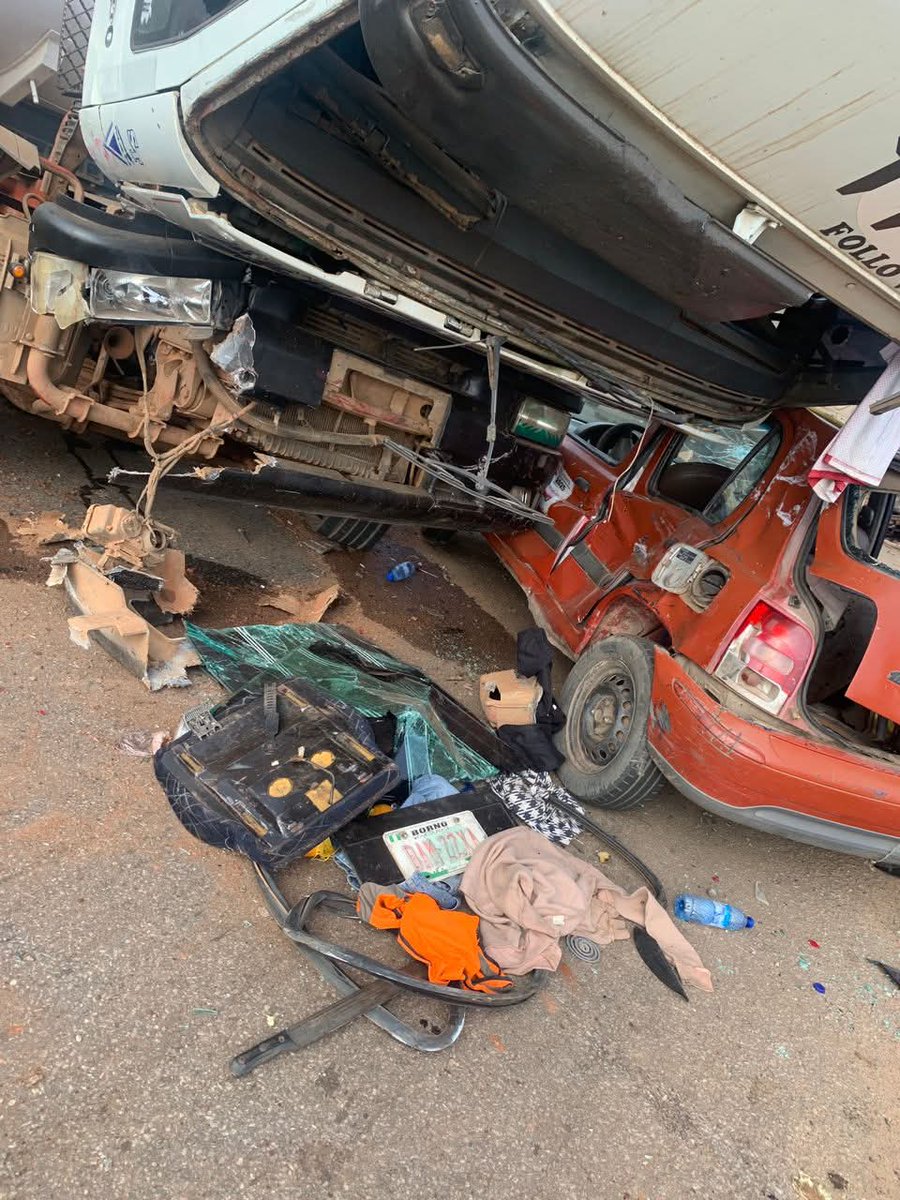 BREAKING: Four Dead, Chaos Unfolds in Ibadan Multiple Crash!