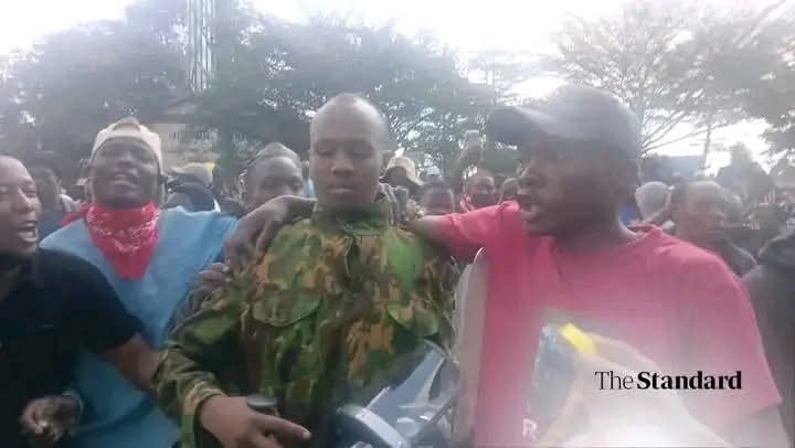 BREAKING: Gen Z Forces Cop to Chant WANTAM in Shocking Showdown!