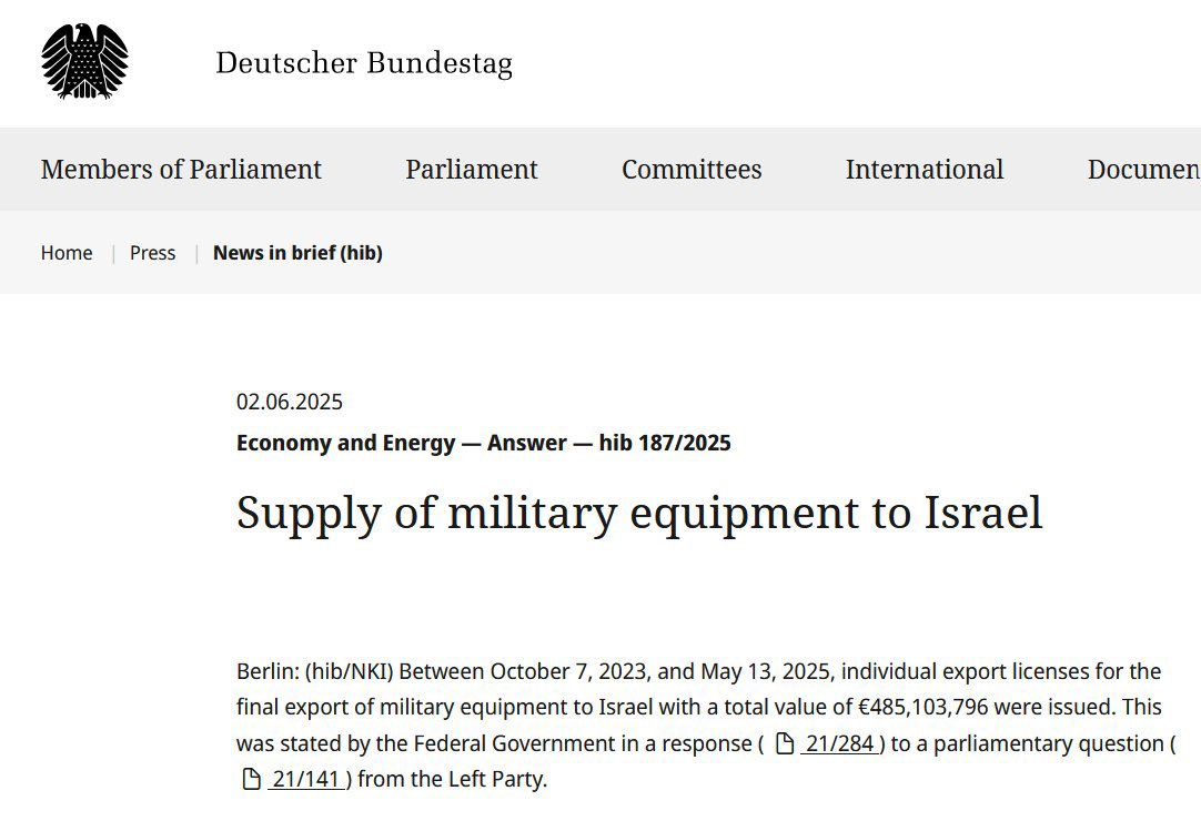 ⚡️🇩🇪🇮🇱 BREAKING: Germany's €485M Arms Deal with Israel Sparks Outrage!