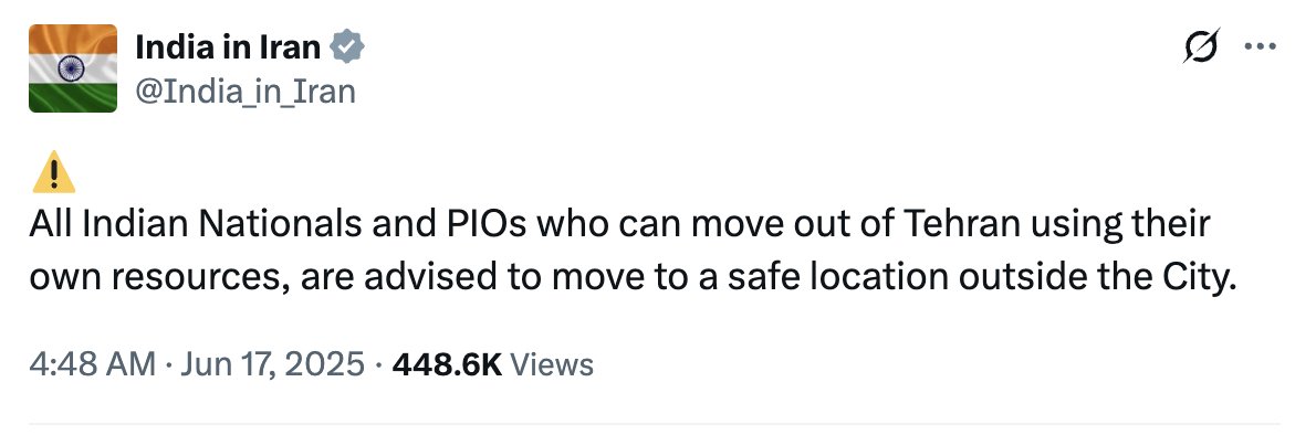 BREAKING: India Urges Citizens to Evacuate Tehran Immediately!