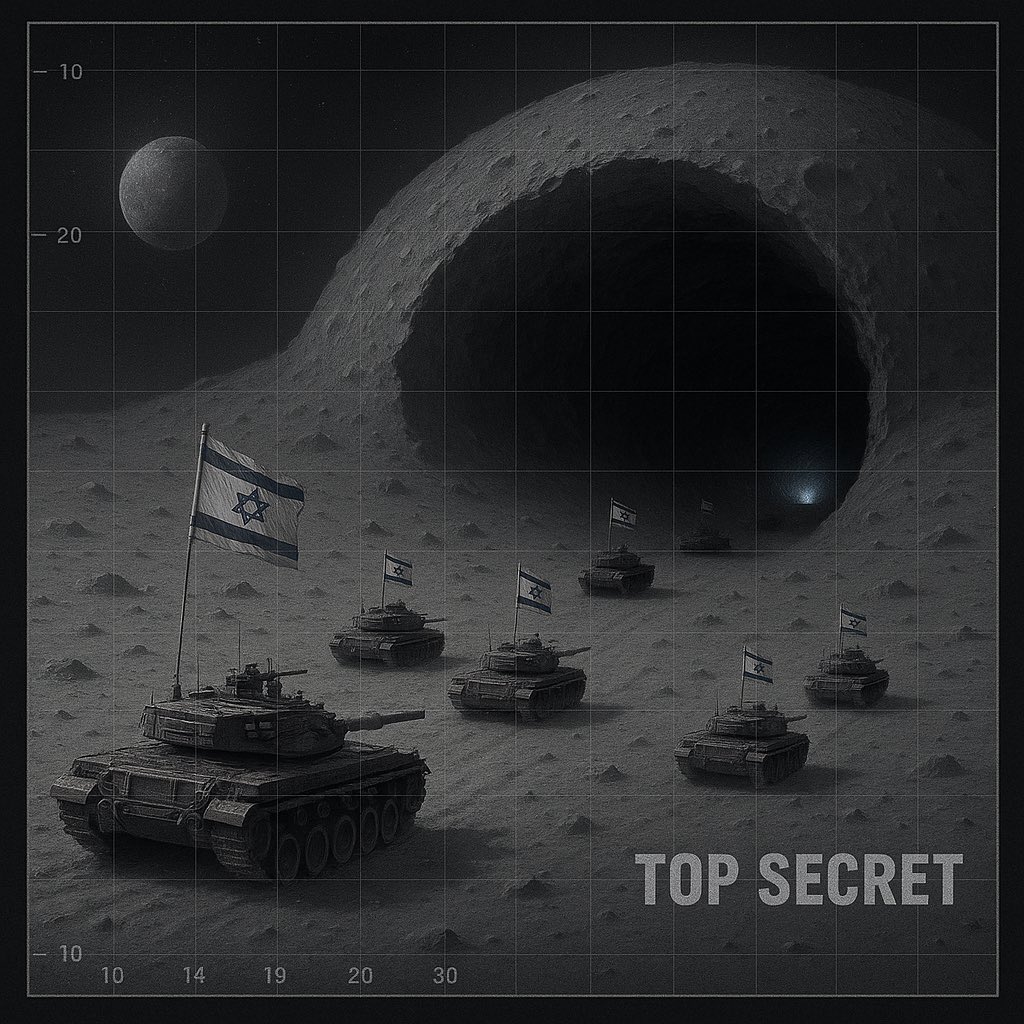 🚨 BREAKING 🚨 Iran Claims Israeli Tanks Spotted on the Moon!
