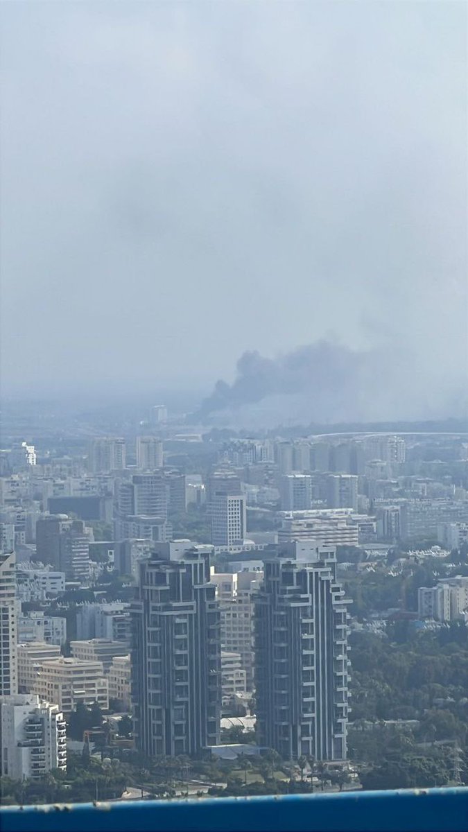 🚨BREAKING: Iranian Drone Strike Hits Herzliya Building!