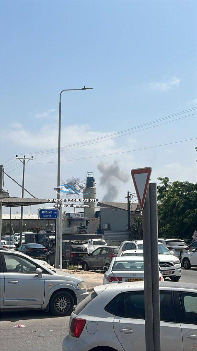 BREAKING: Iranian Missile Hits Isdud; Explosions Rock Tel Aviv!