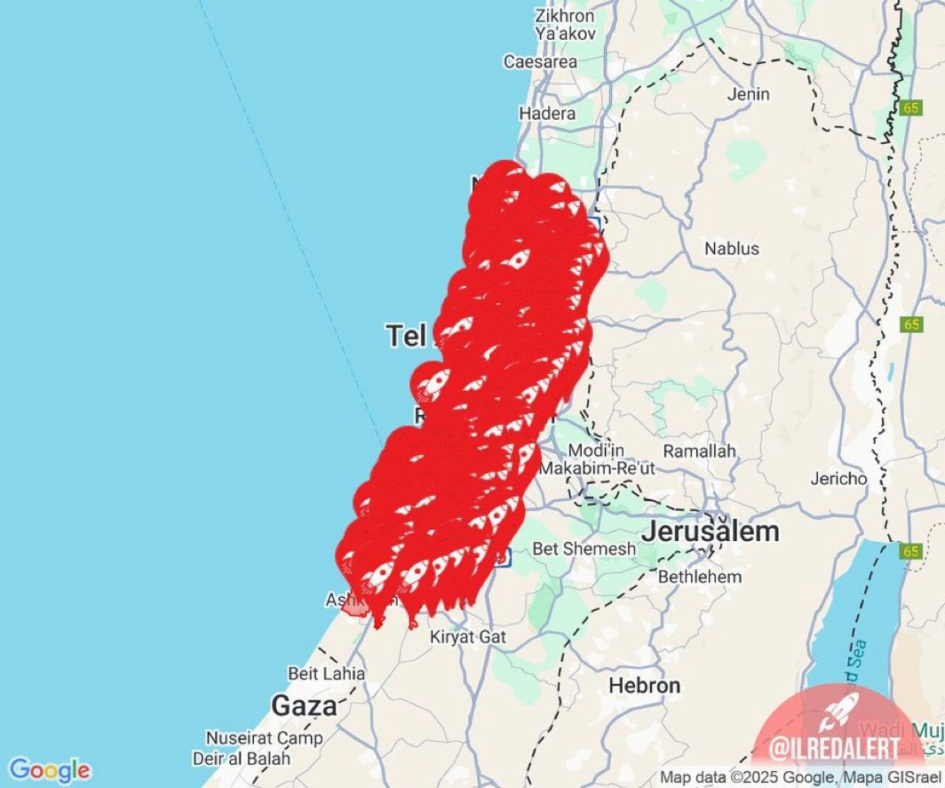 🚨🇮🇷🇮🇱 BREAKING: Iran's Deadly Missile Barrage Hits Israeli Coast!