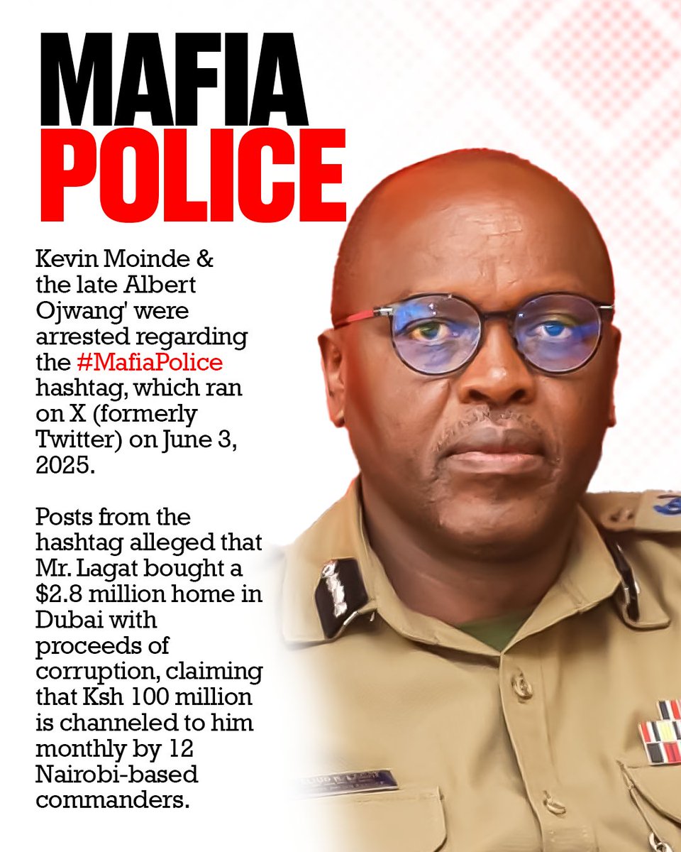 BREAKING: Kevin Moinde & Albert Ojwang' Arrested in MafiaPolice Scandal!