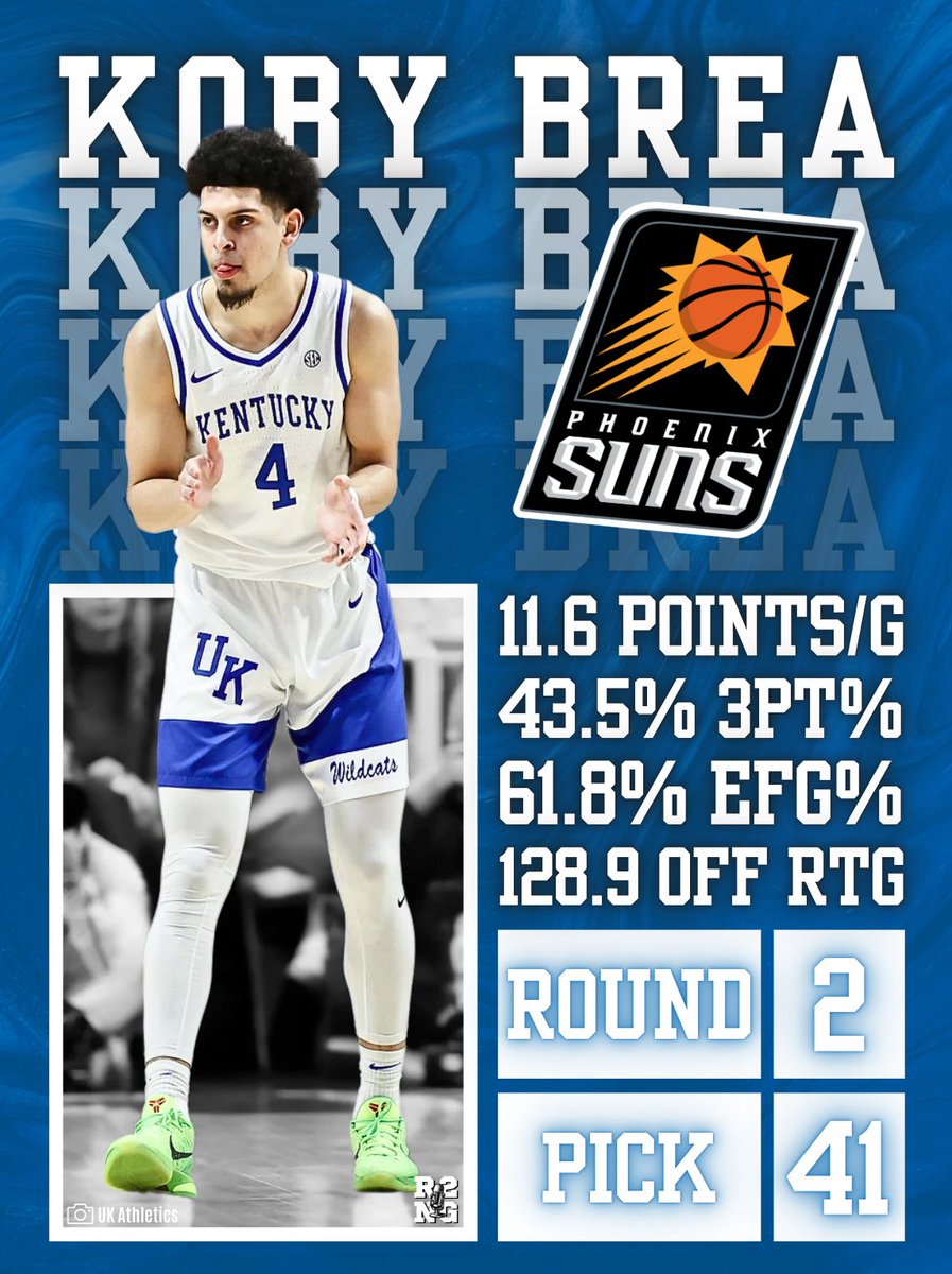 BREAKING: Koby Brea Joins Suns, Shocking NBA Draft Trade Sparks Outrage!