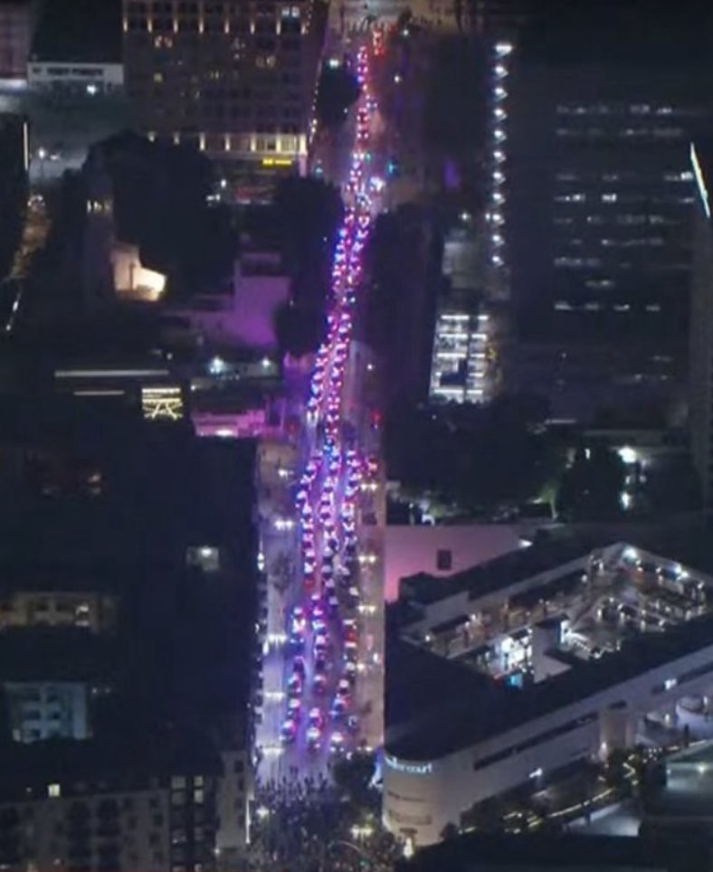 BREAKING: LA in Chaos as Police Mobilize to Regain Control!
