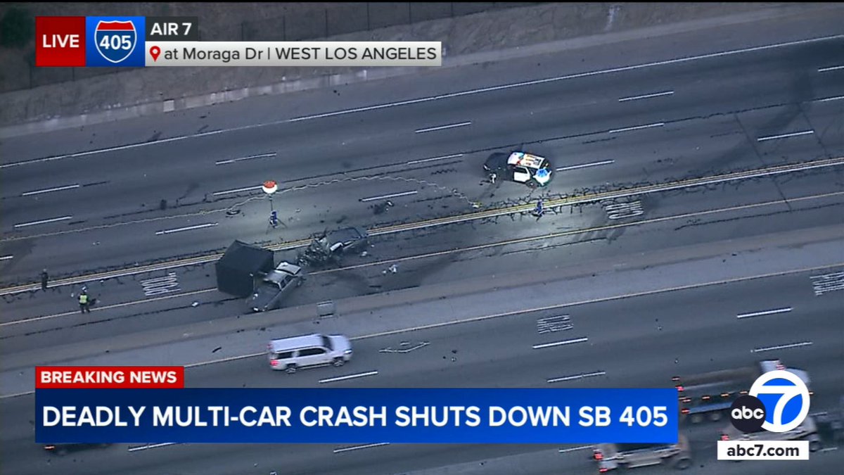 BREAKING: LAPD Sergeant Killed in Shocking 405 Fwy Crash!