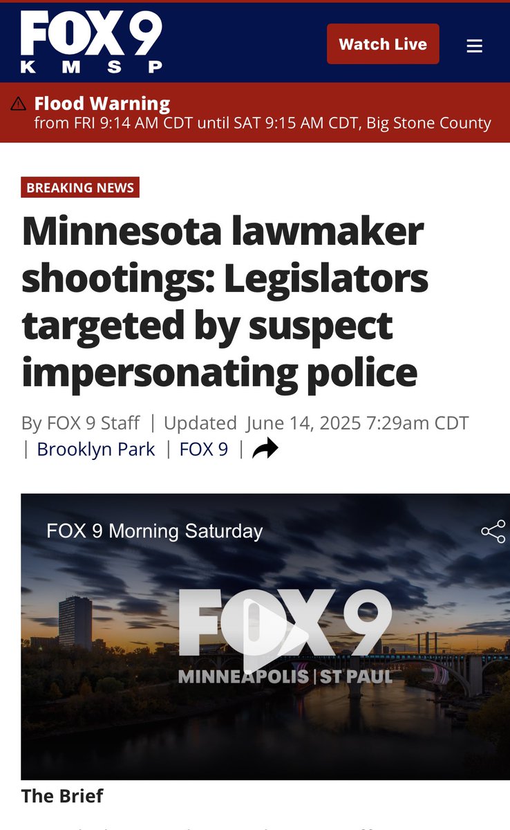 🚨 BREAKING: Lawmakers Shot in Targeted Attack, Suspect at Large! 🚨