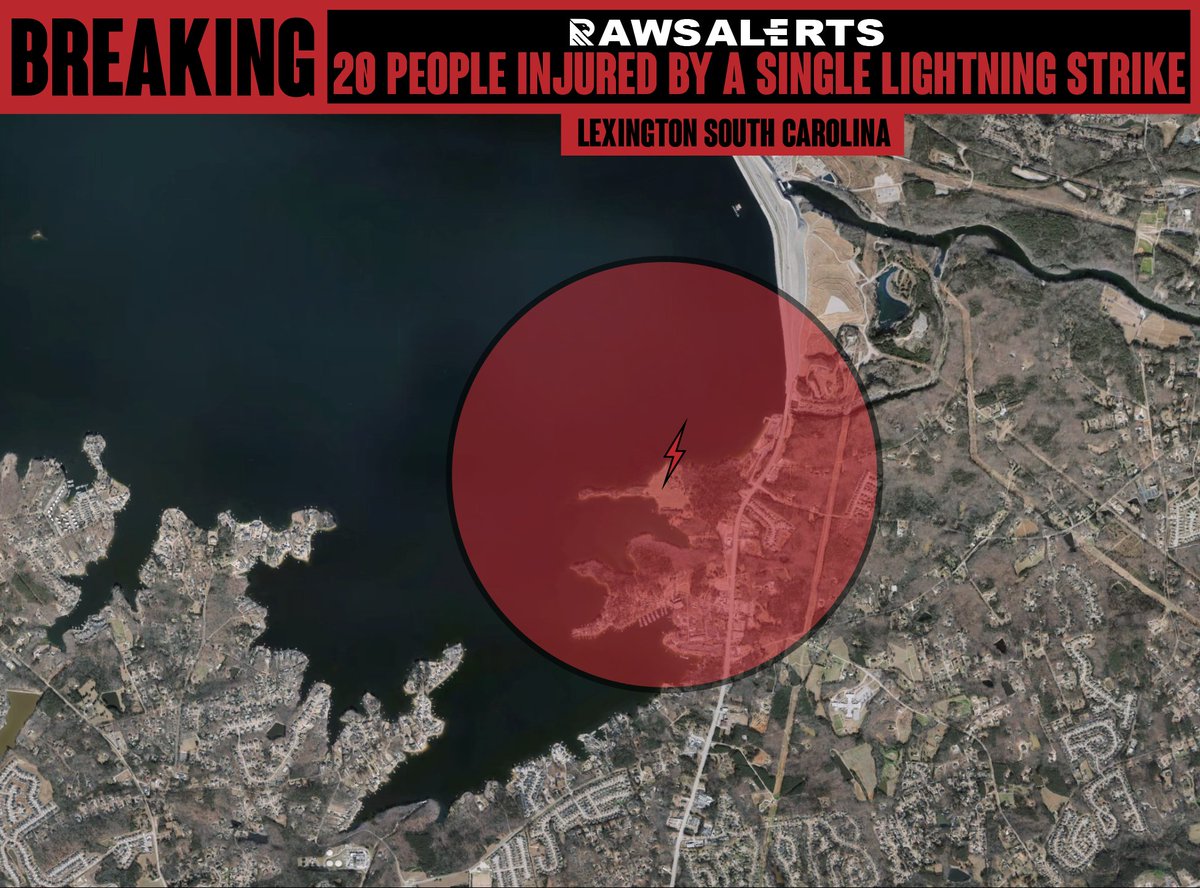 BREAKING: Lightning Strike Injures 20 at South Carolina Park!