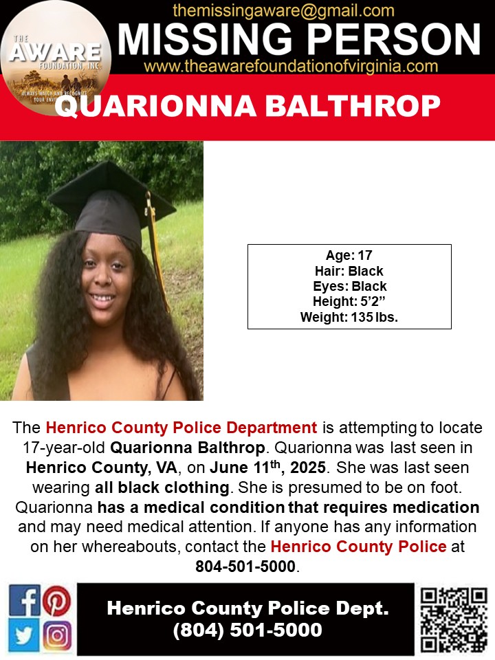 BREAKING: Missing 17-Year-Old in Henrico Sparks Outrage!