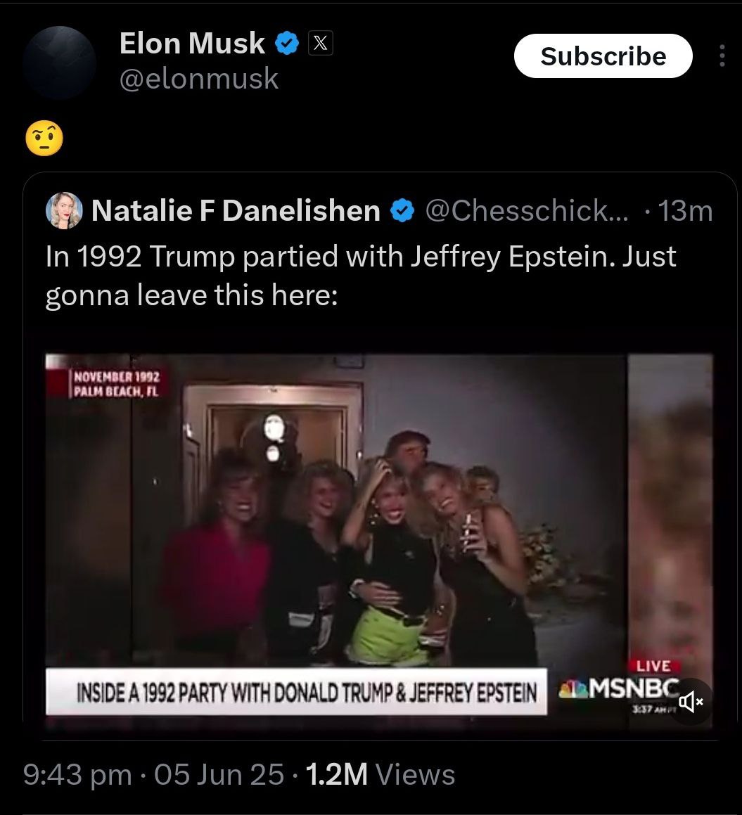 BREAKING: Musk's Shocking Trump-Epstein Party Video Resurfaces!