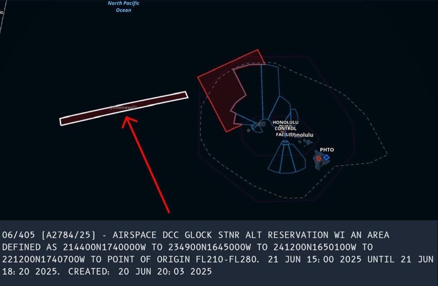 BREAKING: Mysterious Airspace Closure Over Pacific Sparks Outrage!