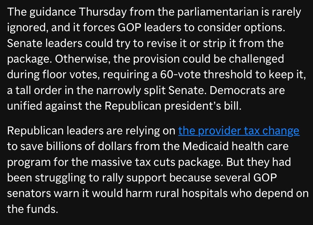 BREAKING: Senate Parliamentarian's Shocking Medicaid Ruling Sparks Outrage!