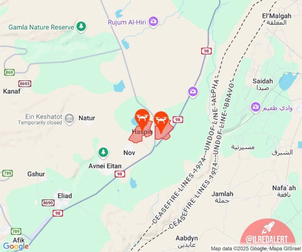 BREAKING: Southern Golan on High Alert for Hostile Aircraft!