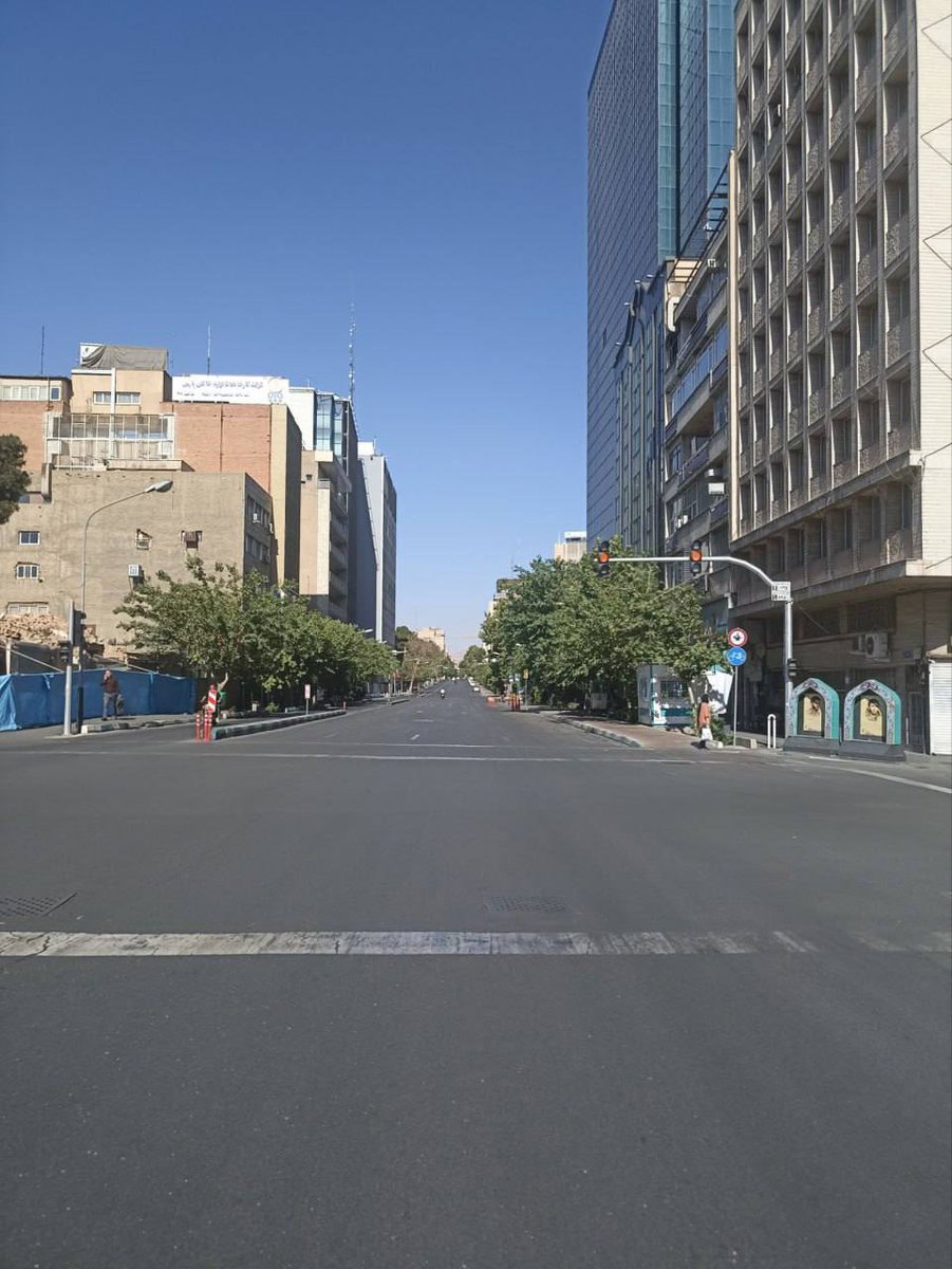 BREAKING 🔴 Taliban Street in Tehran: An Empty Historical First!